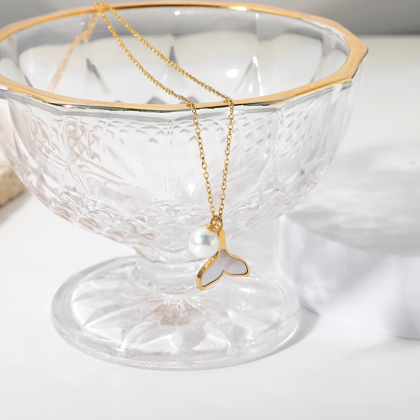 [Echo Fine]Mermaid Freshwater Pearl Necklace
