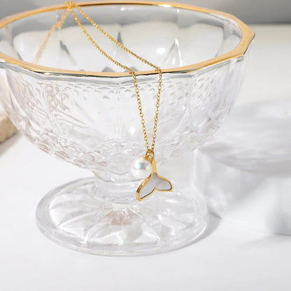 [Echo Fine]Mermaid Freshwater Pearl Necklace