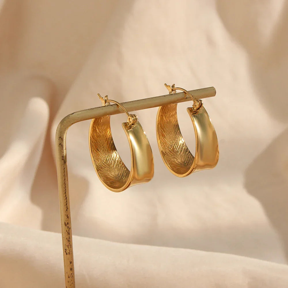 [Echo Fine]Lyla Hoop Earrings