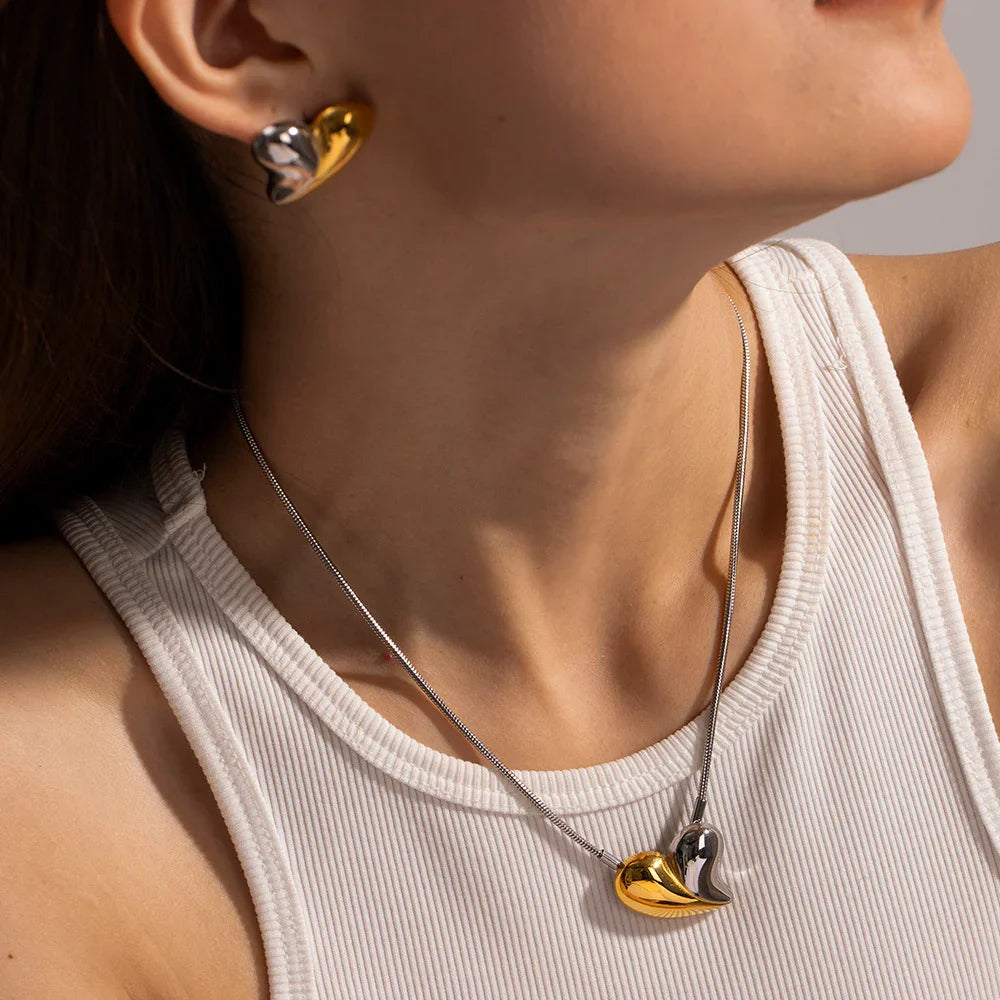 [Echo Fine]Dorothea Heart Necklace