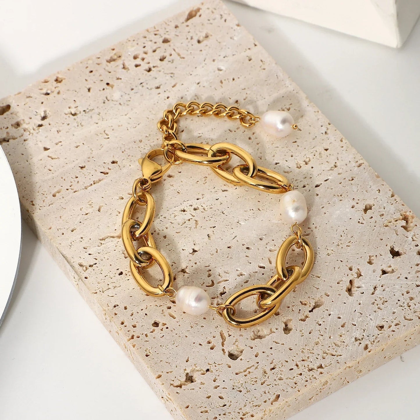 [Echo Fine]Serafina Freshwater Pearl Bracelet