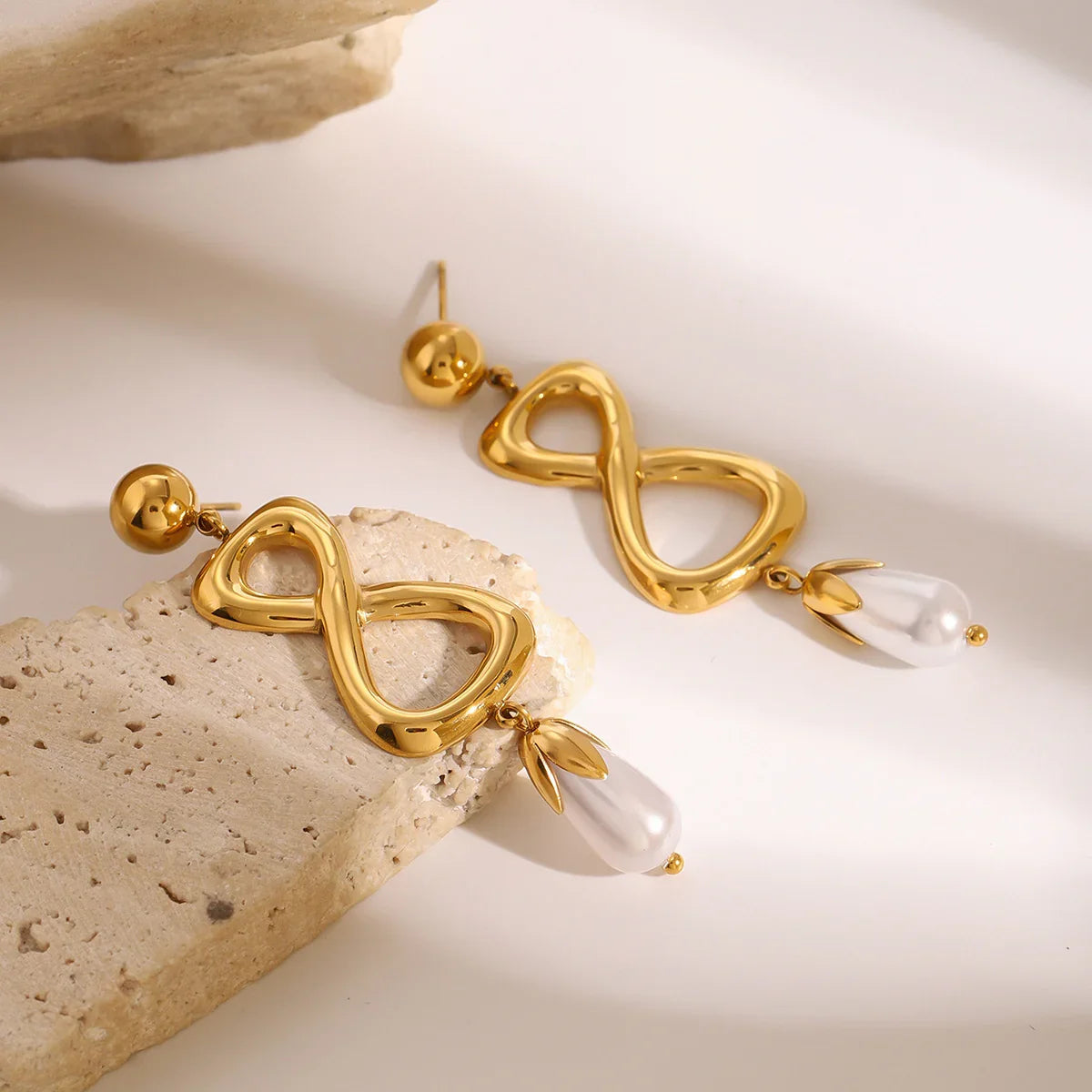[Echo Fine]Kaylee Freshwater Pearl Earrings