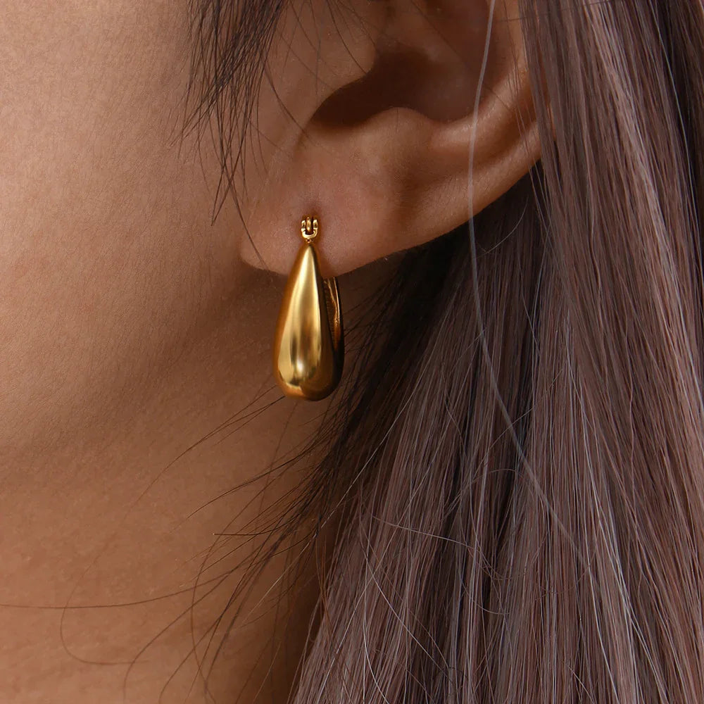[Echo Fine]Evie Hoop Earrings