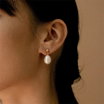 [Echo Fine]Gloria Freshwater Pearl Earrings