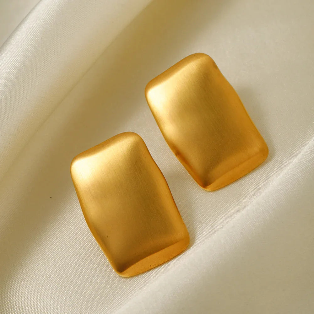 [Echo Fine]Olive Gold Earrings