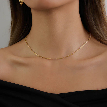 [Echo Fine]Loraine Gold Chain Necklace