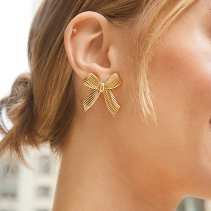 [Echo Fine]Caroline Gold Earrings