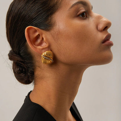 [Echo Fine]Odine Gold Earrings