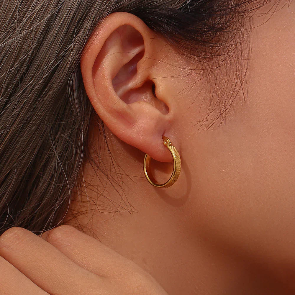 [Echo Fine]Elanor Gold Earrings