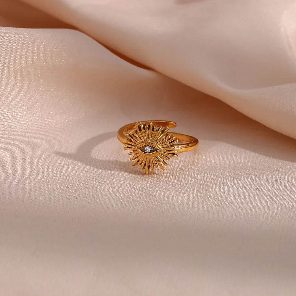 [Echo Fine]Solana Gold Ring