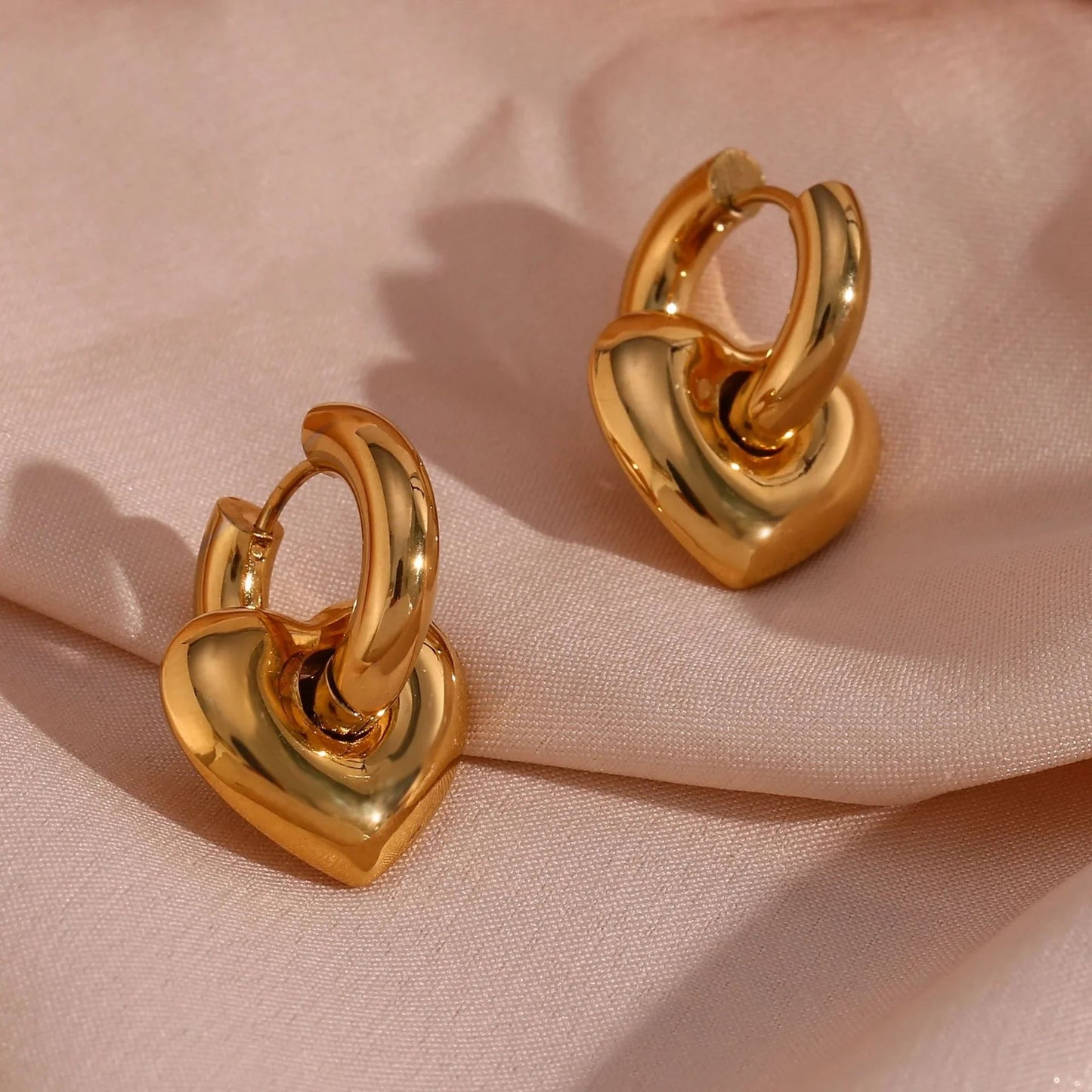 [Echo Fine]Aria's Arrow Gold Earrings