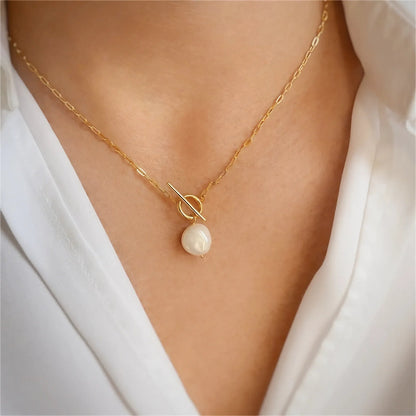 [Echo Fine]Aphrodite Freshwater Pearl Necklace