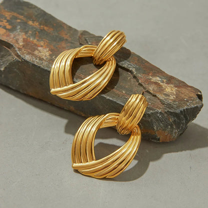 [Echo Fine]Selma Gold Knot Earrings