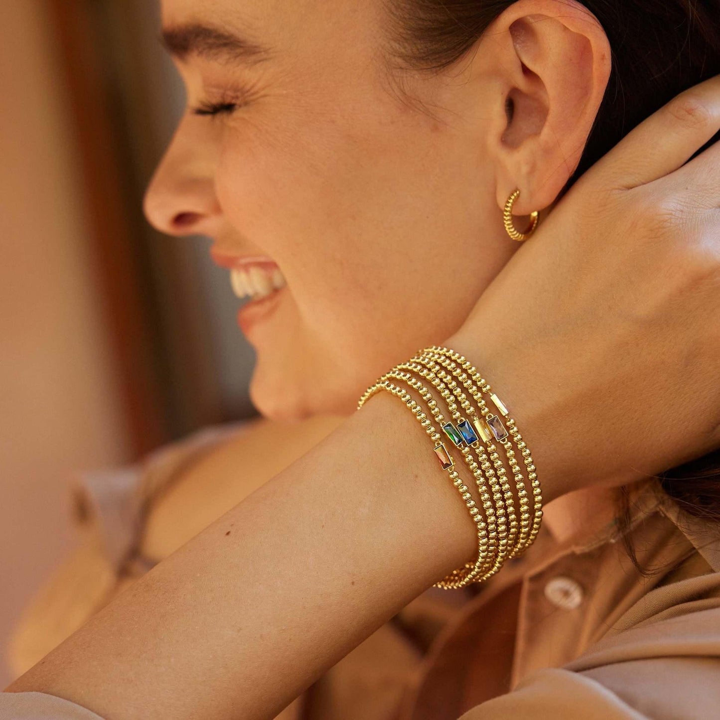 [Echo Fine]Celine Birthstone Bracelet