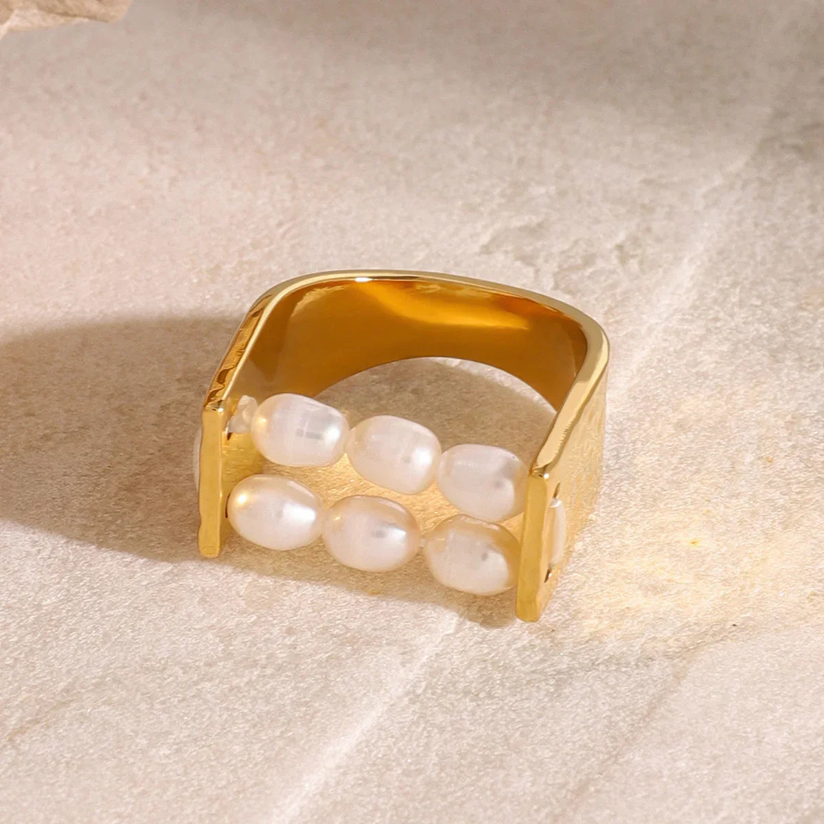 [Echo Fine]Elliana Pearl Ring