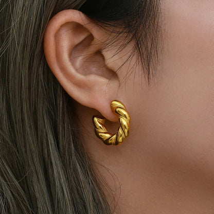 [Echo Fine]Naomi Twist Earrings