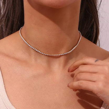 [Echo Fine]Isolde Diamond Tennis Necklace