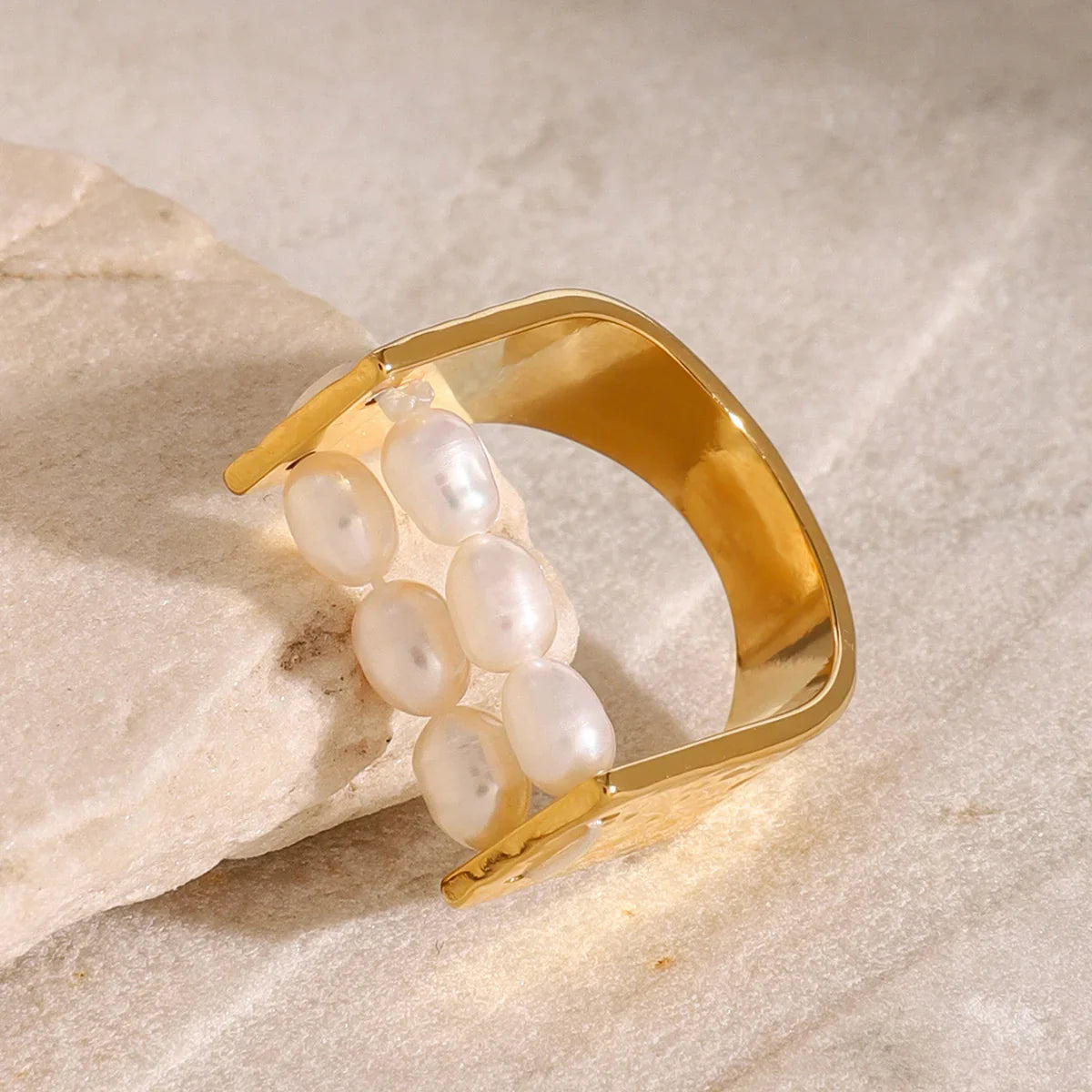 [Echo Fine]Elliana Pearl Ring