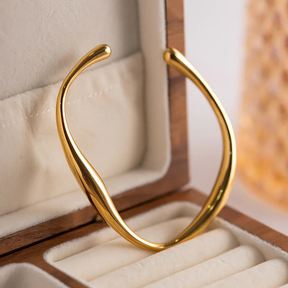 [Echo Fine]Tiffany Gold Bangle