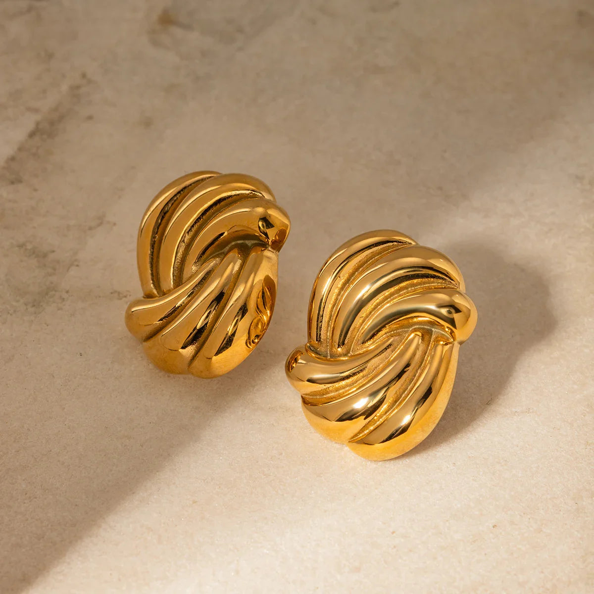 [Echo Fine]Floriana Gold Earrings