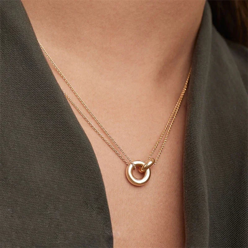 [Echo Fine]Harper Gold Chain Necklace