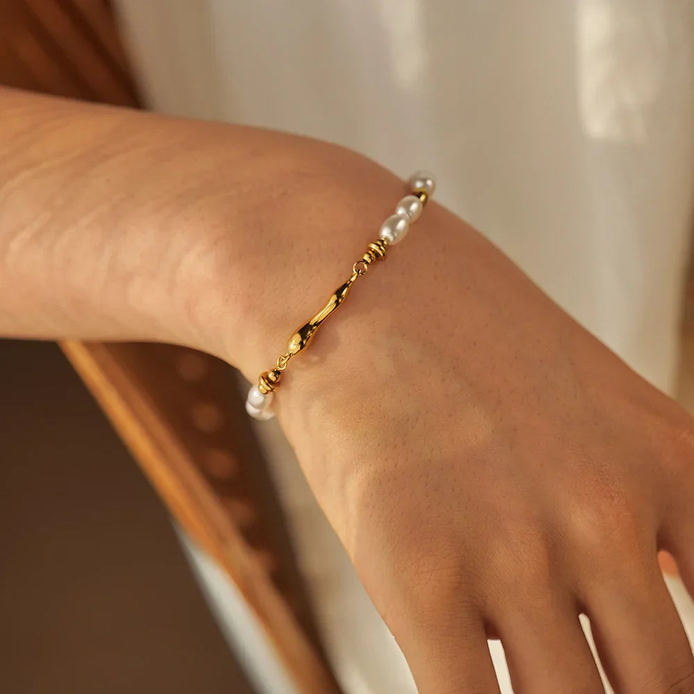 [Echo Fine]Celina Freshwater Pearl Bracelet