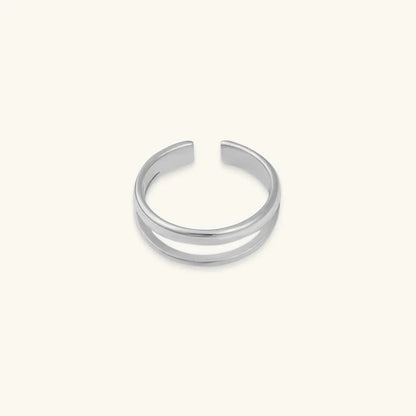 [Echo Fine]Olivia Layered Gold Ring