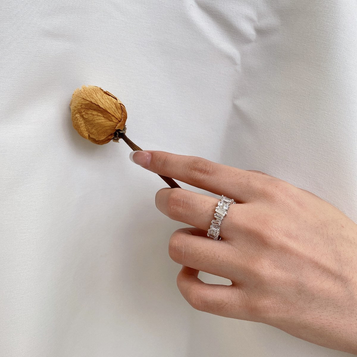 [ECHO ]Delicate Multi Shape Tennis Ring