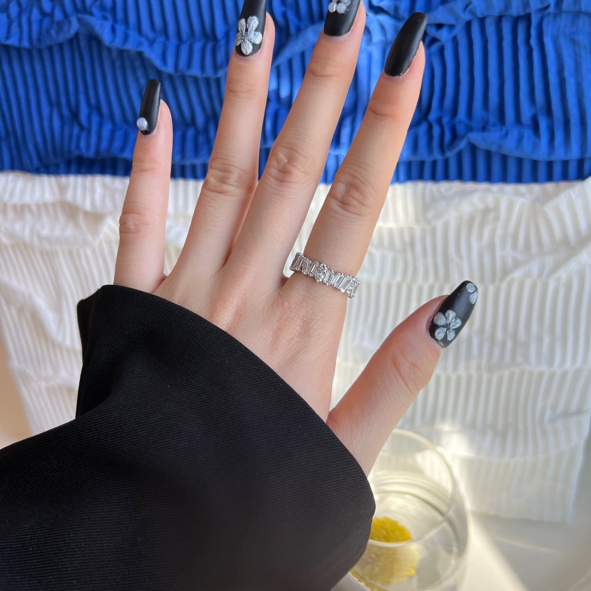 [ECHO ]Delicate Multi Shape Tennis Ring