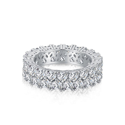 [ECHO ]Sparkling Full Heart Ring