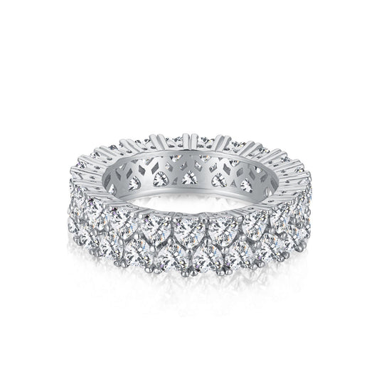 [ECHO ]Sparkling Full Heart Ring