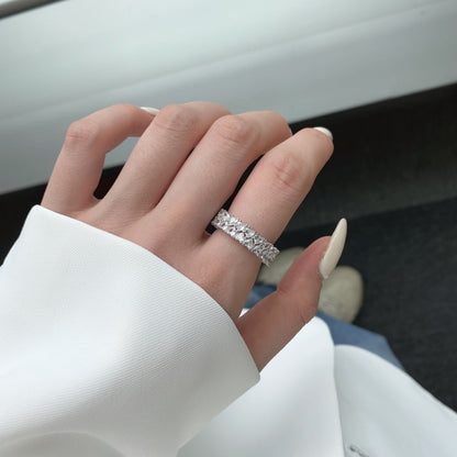 [ECHO ]Sparkling Full Heart Ring