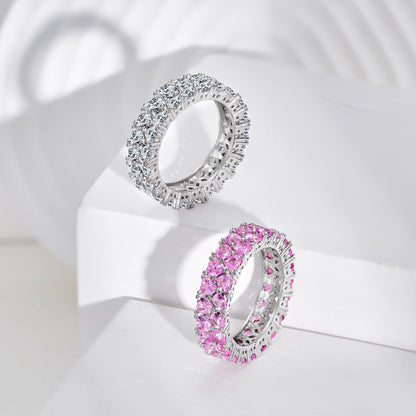 [ECHO ]Sparkling Full Heart Ring
