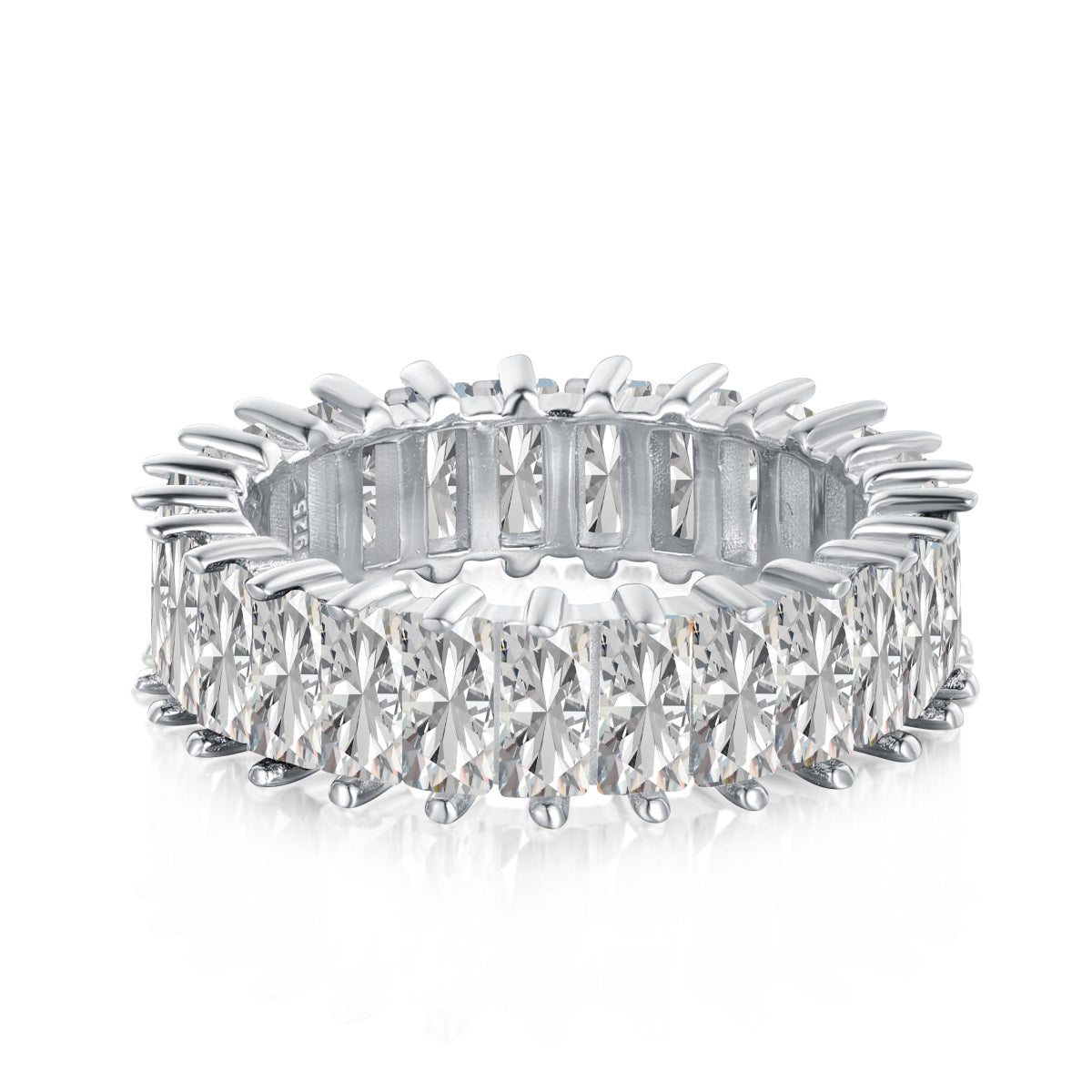[ECHO ]Unique Colorful Radiant Cut RIng