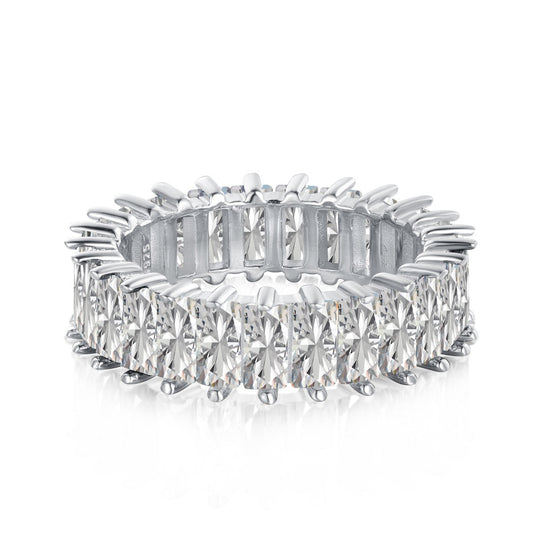 [ECHO ]Unique Colorful Radiant Cut RIng