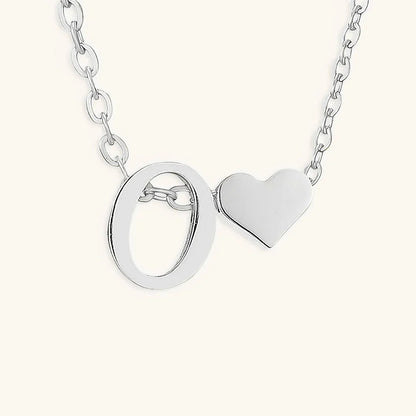 [Echo Fine]Ria Initial Letter Gold Necklace