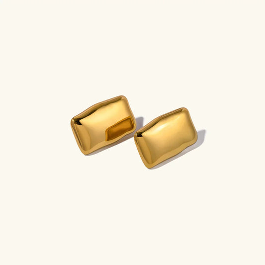 [Echo Fine]Olive Gold Earrings