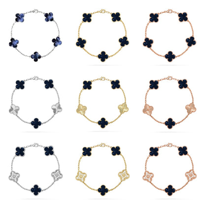 [ECHO ]CLOVER 5 MOTIF PIETERSITE BRACELET COLLECTION