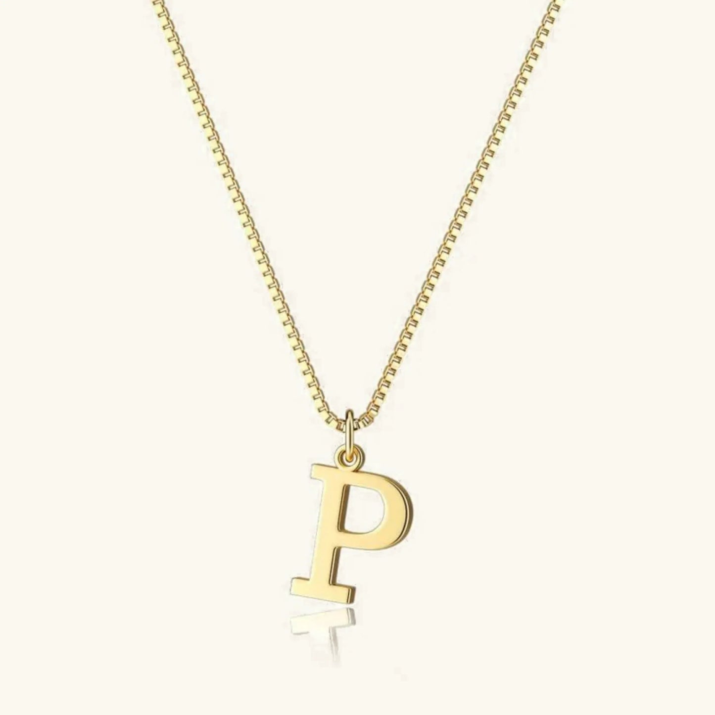[Echo Fine]Therese Letter Initial Gold Necklace