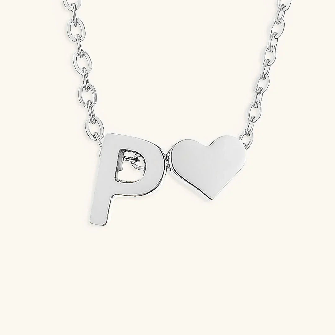[Echo Fine]Ria Initial Letter Gold Necklace