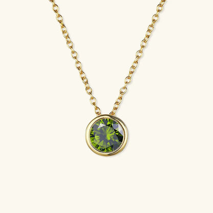 [Echo Fine]Amelia Birthstone Necklace