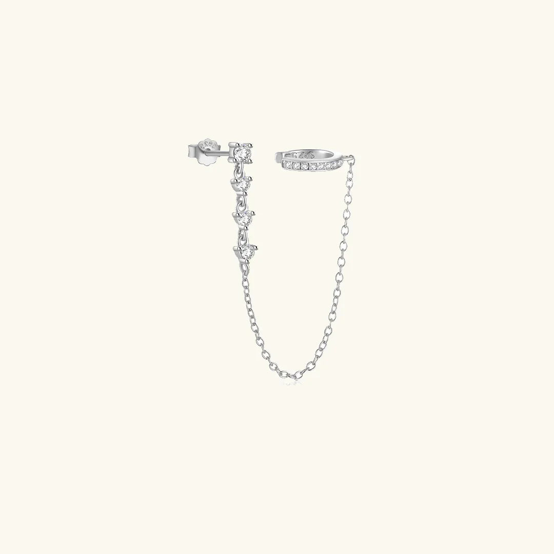 [Echo Fine]Audra Chain Cuff Earring