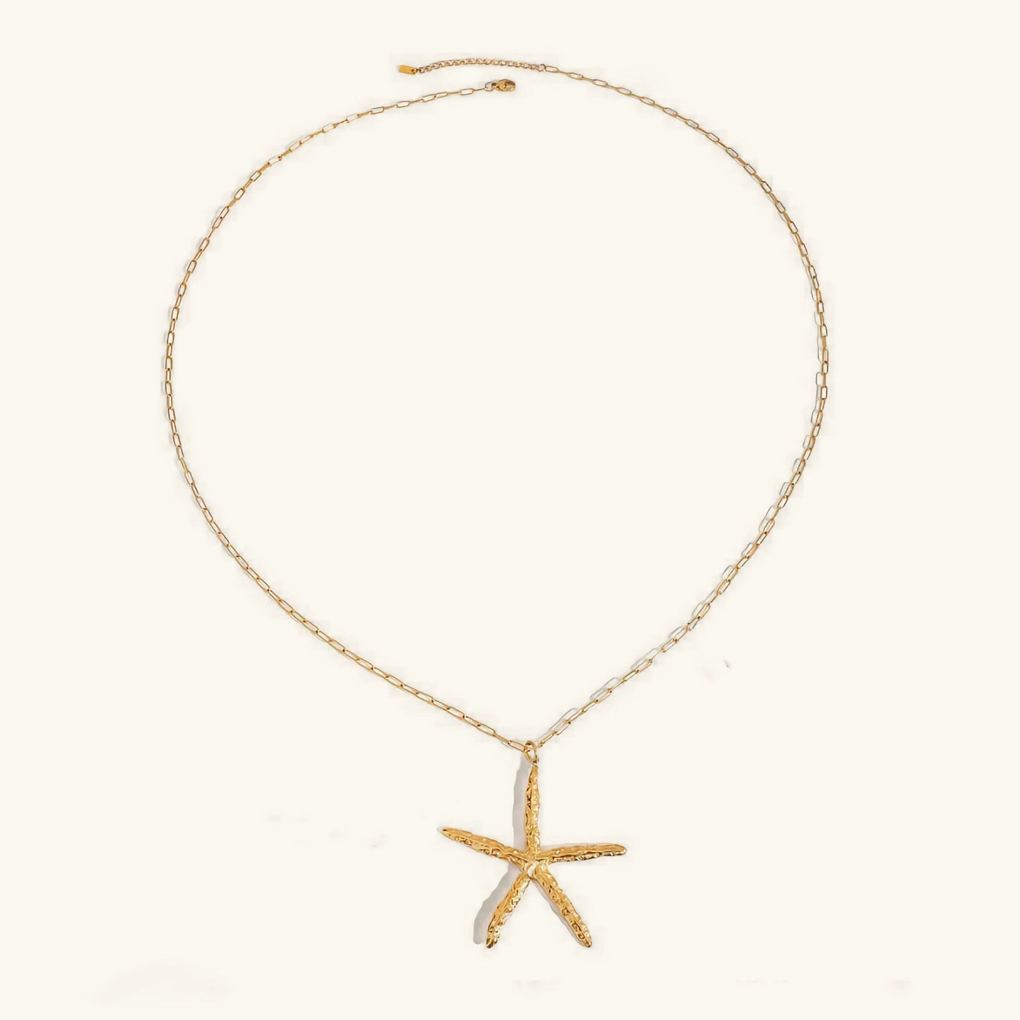[Echo Fine]Claudia Gold Starfish Necklace