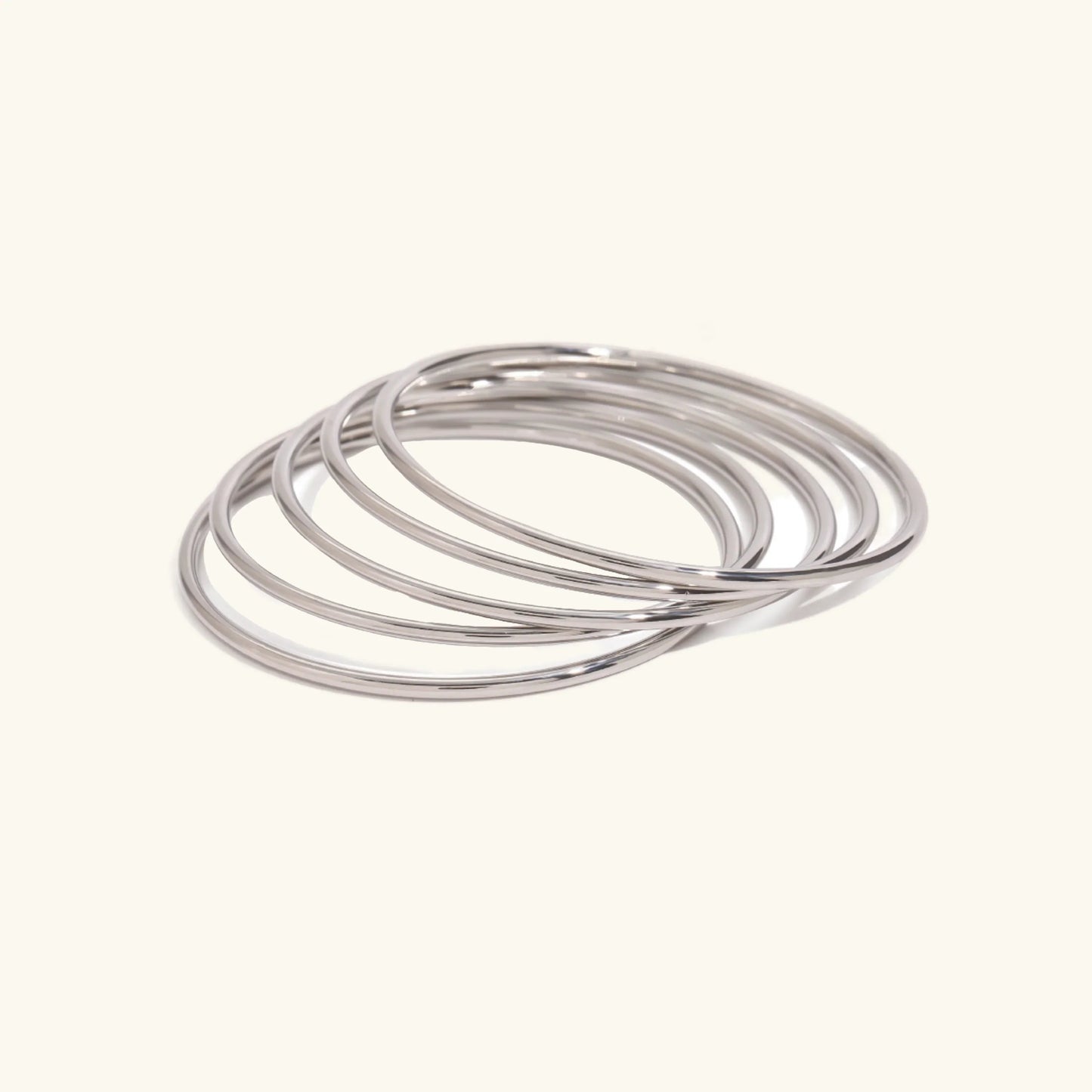 [Echo Fine]Shannon Gold Bangle Set