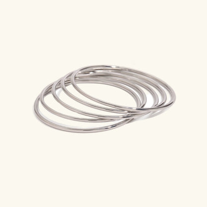 [Echo Fine]Shannon Gold Bangle Set