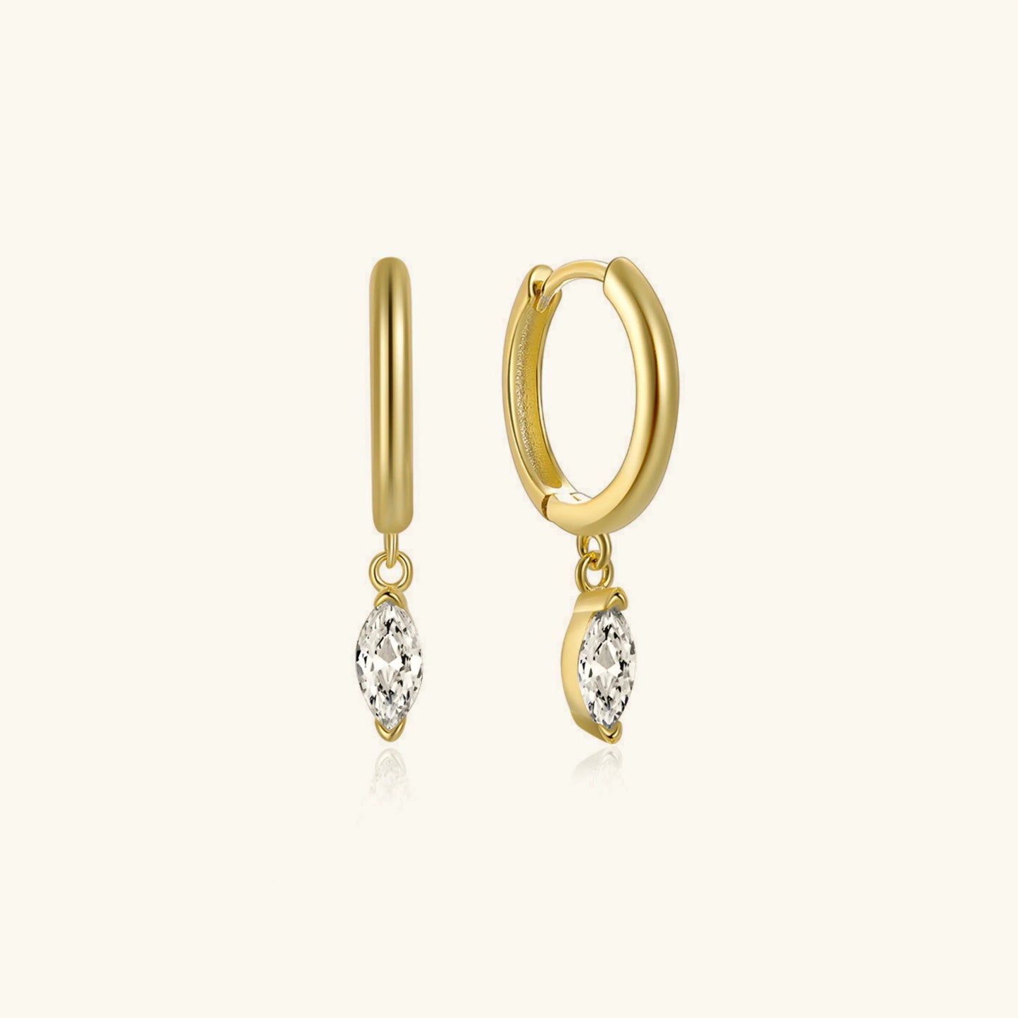 [Echo Fine]Lacey Diamond Hoops