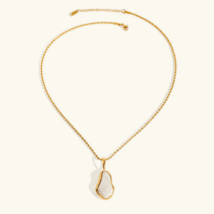 [Echo Fine]Marjorie Freshwater Pearl Necklace