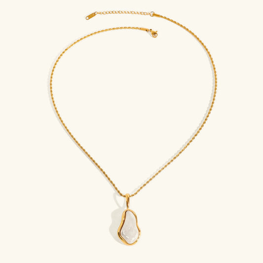[Echo Fine]Marjorie Freshwater Pearl Necklace
