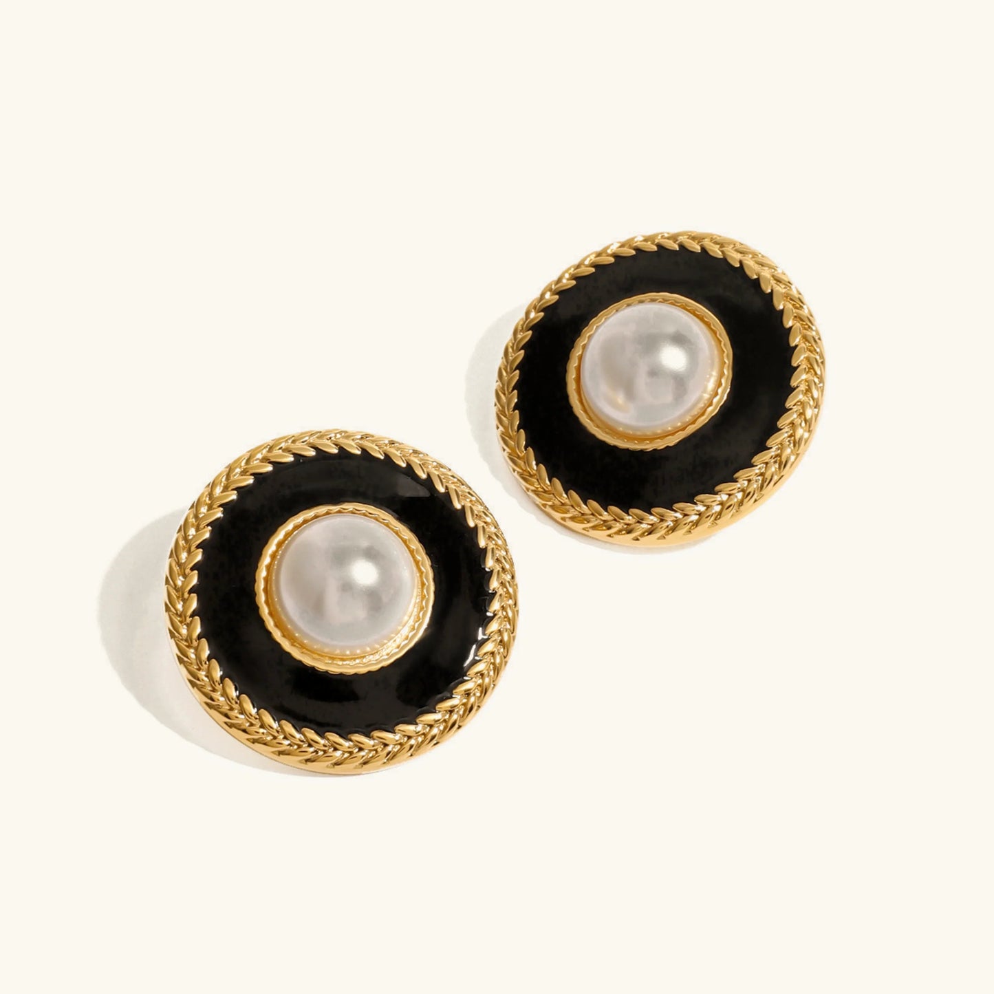 [Echo Fine]Haven Pearl Earrings