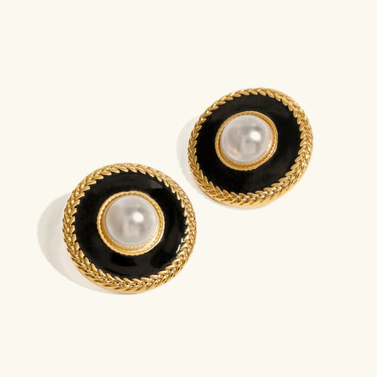 [Echo Fine]Haven Pearl Earrings